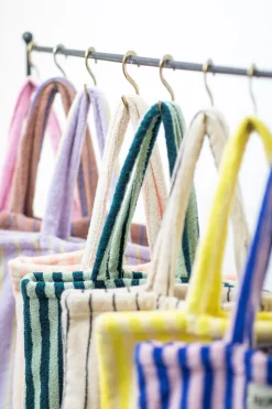 Naram Totebag, Baby Pink & Ski Patrol Red