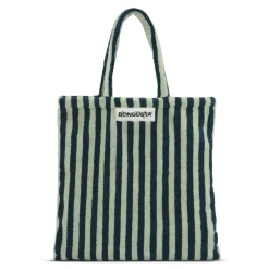 Naram Totebag, Sea Foam & Deep Teal