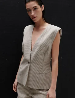 2ND Juell Vest, Moonbeam, 42