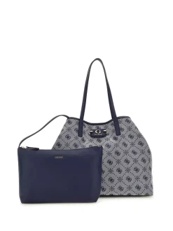 Neda Large Tote Bag, Navy