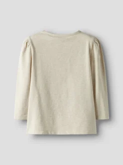 Nema Bluey Bluse, Peyote Melange, 116 cm