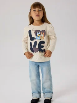 Nema Bluey Bluse, Peyote Melange, 116 cm