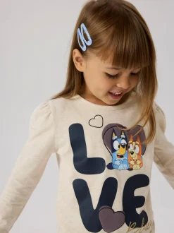 Nema Bluey Bluse, Peyote Melange, 116 cm