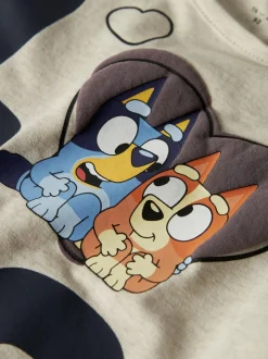 Nema Bluey Bluse, Peyote Melange, 116 cm