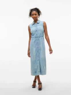 Nenya Denimkjole, Medium Blue Denim, L