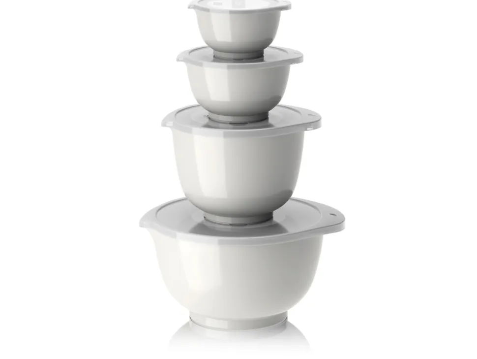 New Margrethe 4-pak Røreskålesæt, White