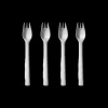New York Kagegafler, Rustfrit Stål, 4 Dele