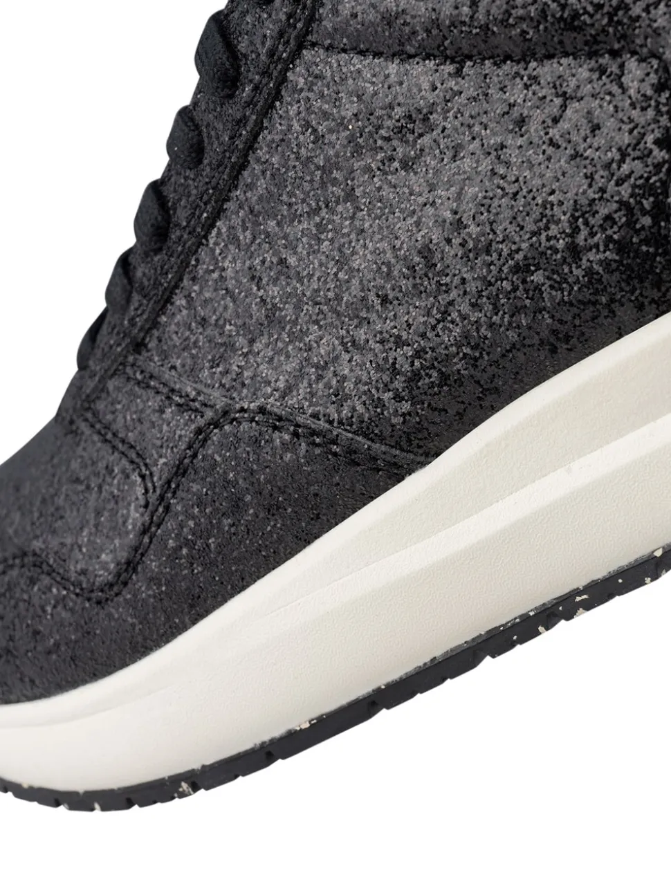 Nicoline Glitter Sneakers, Black, 39