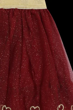 Ninna Tulle Nederdel, Teaberry, 80 cm