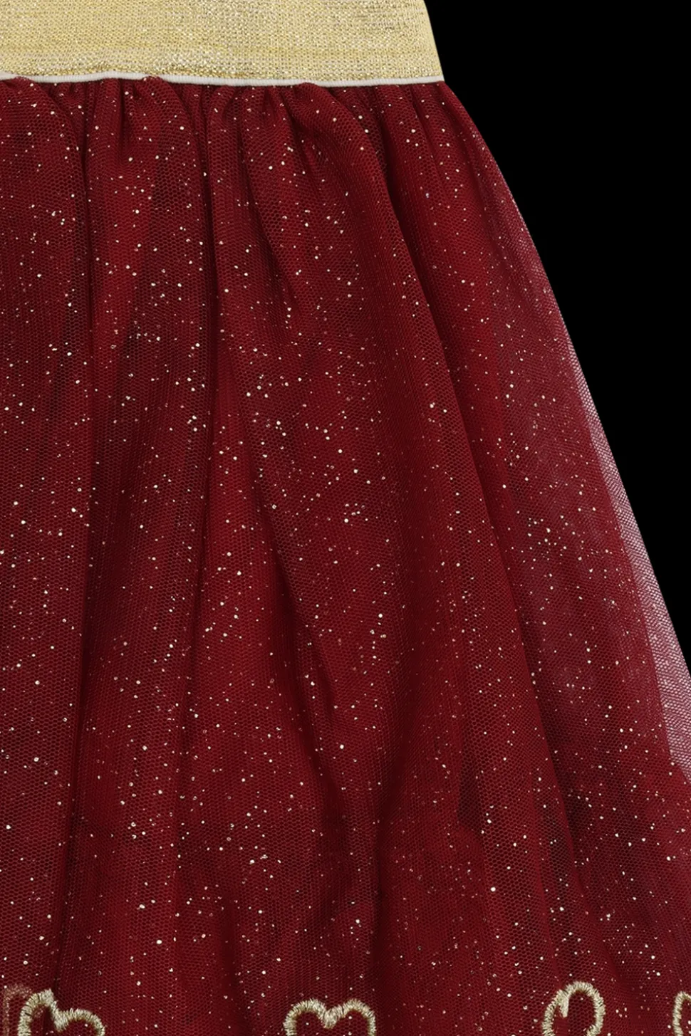 Ninna Tulle Nederdel, Teaberry, 80 cm