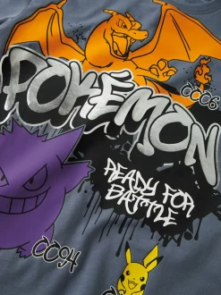 Nirel Pokemon T-shirt, Flint Stone, 134-140 cm