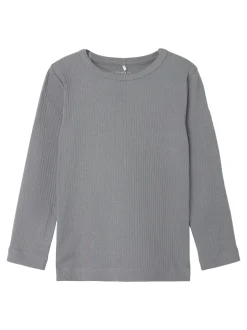 Noe Langærmet T-shirt, Mockingbird, 98 cm