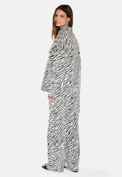 Noliana Zebra Denimskjorte, Black, 38