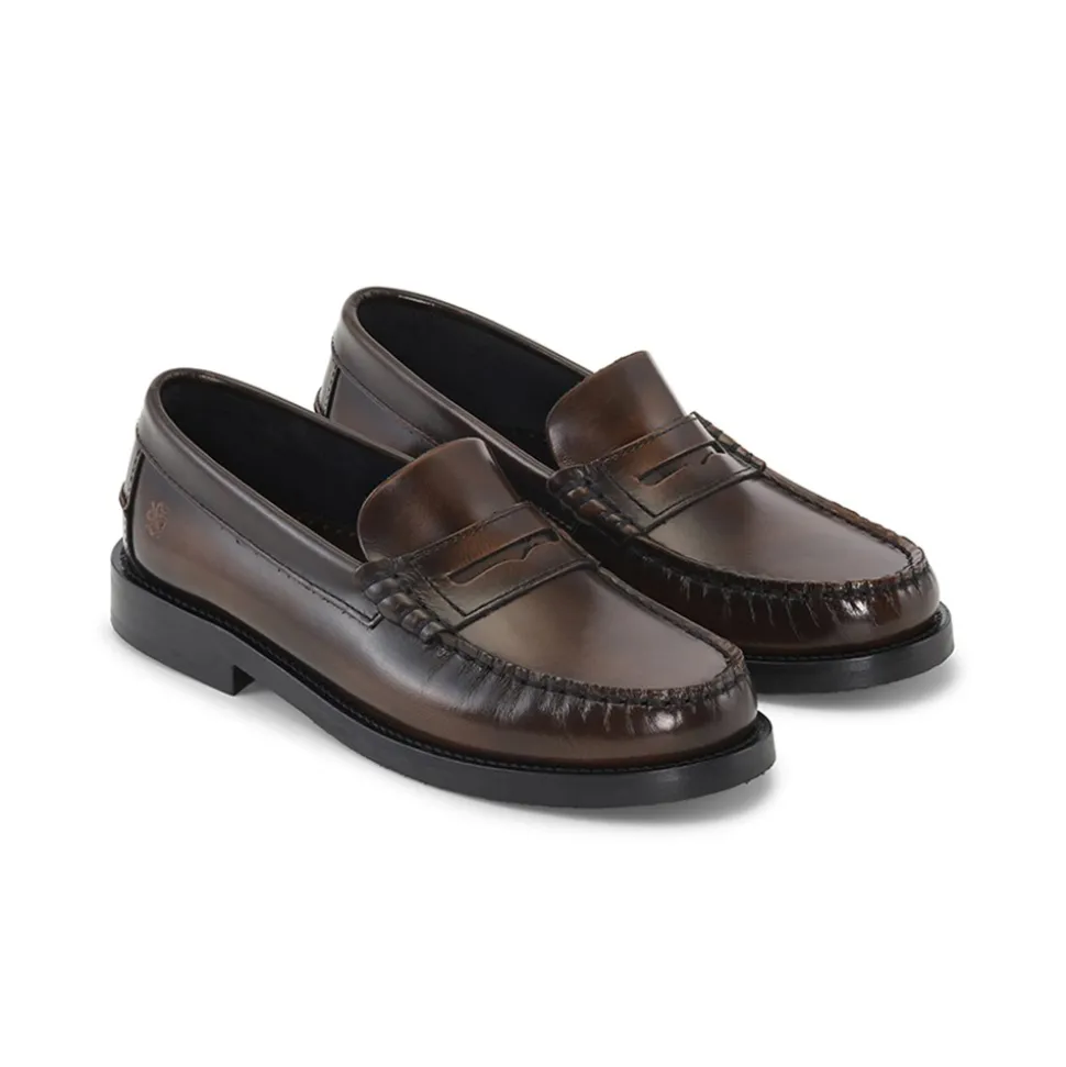 Norah Loafers, Brown Polido, 39