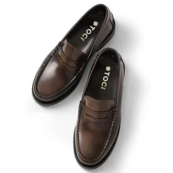 Norah Loafers, Brown Polido, 39