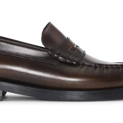 Norah Loafers, Brown Polido, 39