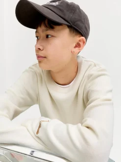 Norrebro Light Crew Neck Striktrøje, Sea Salt, 164 cm