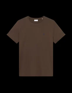 Norregaard Contrast T-shirt, Slate Brown, L