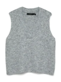 Novah Strikvest, Medium Grey Melange, XL