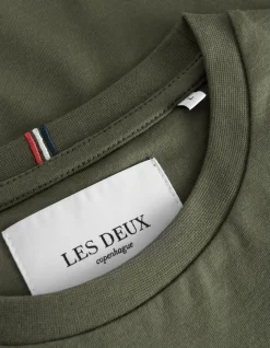 Nørregaard T-shirt, Olive Night/Orange, L