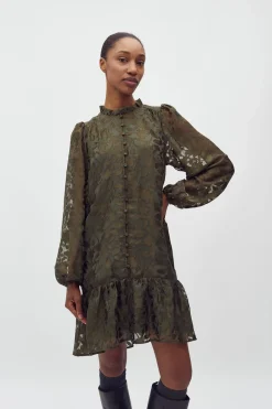 Nulia-M Kjole, Beetle Green, XL