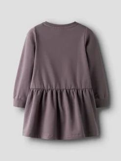 Nuri Gabby Sweat Kjole, Moonscape, 98 cm