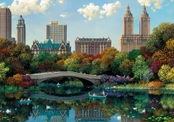 NY Central Park - Bow Bridge Puslespil
