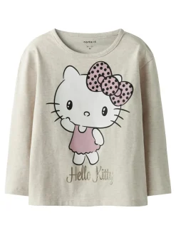 Obba Hellokitty Bluse, Peyote Melange, 98 cm