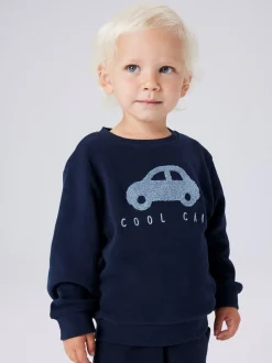 Obear Sweatshirt, Dark Sapphire, 92 cm