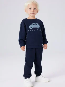 Obear Sweatshirt, Dark Sapphire, 92 cm