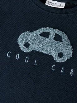 Obear Sweatshirt, Dark Sapphire, 92 cm