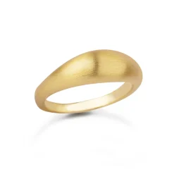 Ocean Flow Ring, Guld, 58
