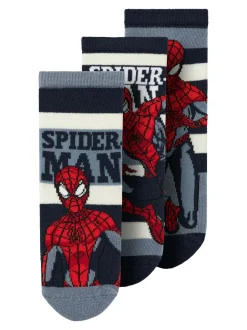 Octavius Spiderman 3-pak Strømper, Navy Blazer, 28-30