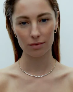 Oda Halskæde, Gold Plated, 41 cm