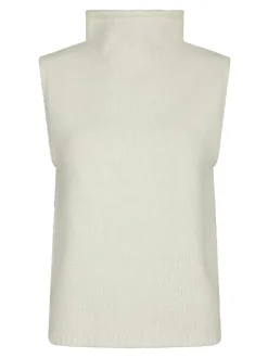 Odelia Knit Vest, Off White, 38