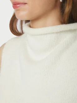 Odelia Knit Vest, Off White, 38
