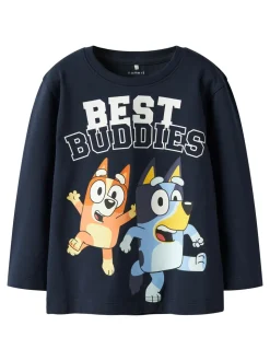 Odin Bluey Bluse, Navy Blazer, 116 cm