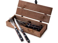 Old Farmer Steakbestik, Brun, 4 Dele