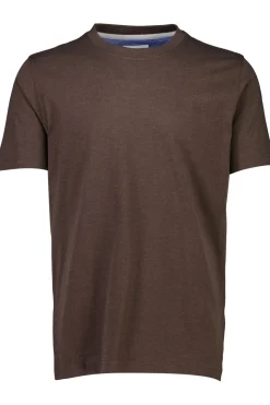 O-Neck T-shirt, Dk Brown, L