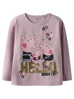 Ora Peppa Bluse, Keepsake Lilac, 116 cm