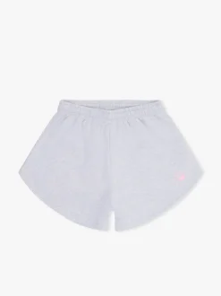 Organic Barb Shorts, Heather Grey, XS