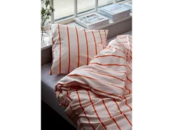 Organic Echo Sengetøj, Rose, 140x200 cm