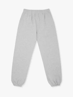 Organic Fitted Sweatpants, Heather Grey, XL