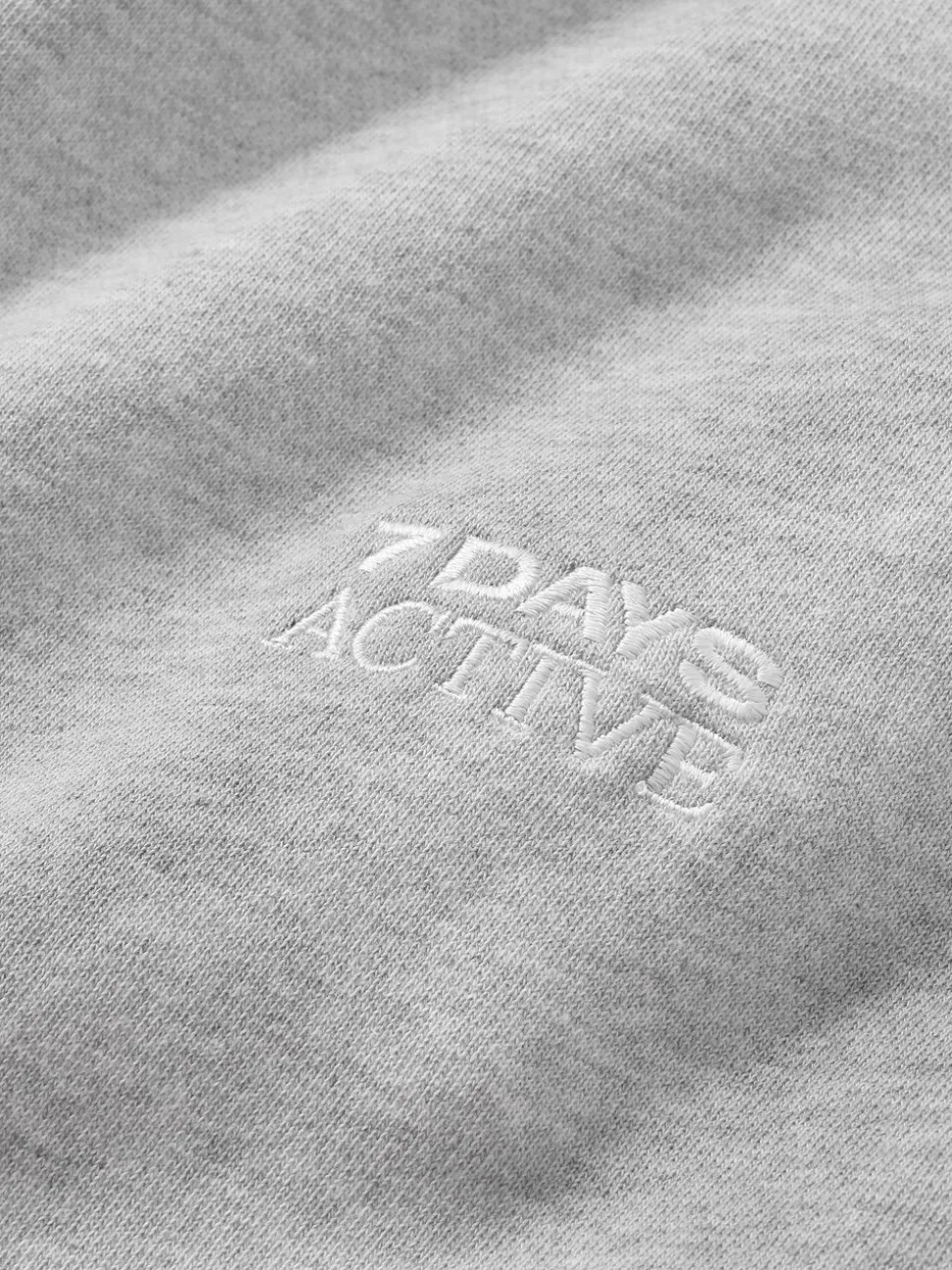 Organic Fitted Sweatpants, Heather Grey, XL