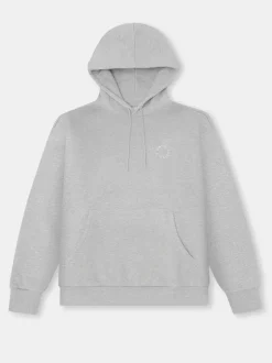 Organic Regular Hættetrøje, Heather Grey, L