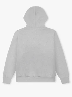 Organic Regular Hættetrøje, Heather Grey, L