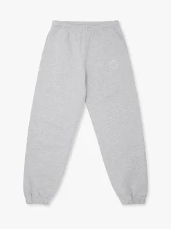 Organic Regular Sweatpants, Heather Grey, S