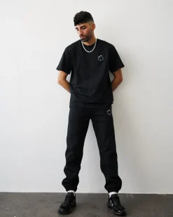 Organic Regular T-shirt, Black, XL