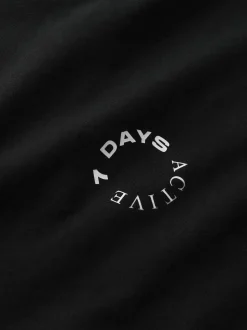 Organic Regular T-shirt, Black, XL