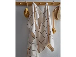 Organic Vista Håndklæde, Offwhite, 50x100 cm